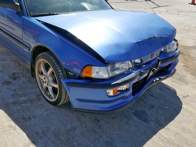 JH4DA9441NS003046 - 1992 ACURA INTEGRA RS BLUE photo 9