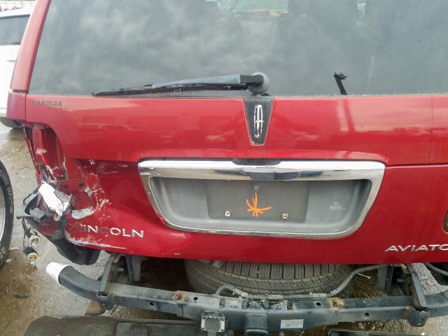 5LMEU88H85ZJ29036 - 2005 LINCOLN AVIATOR  照片 9