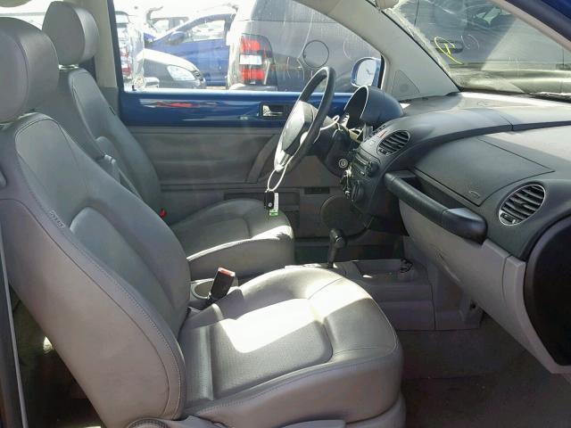 3VWPG31CX7M513104 - 2007 VOLKSWAGEN NEW BEETLE ლურჯი ფოტო 5