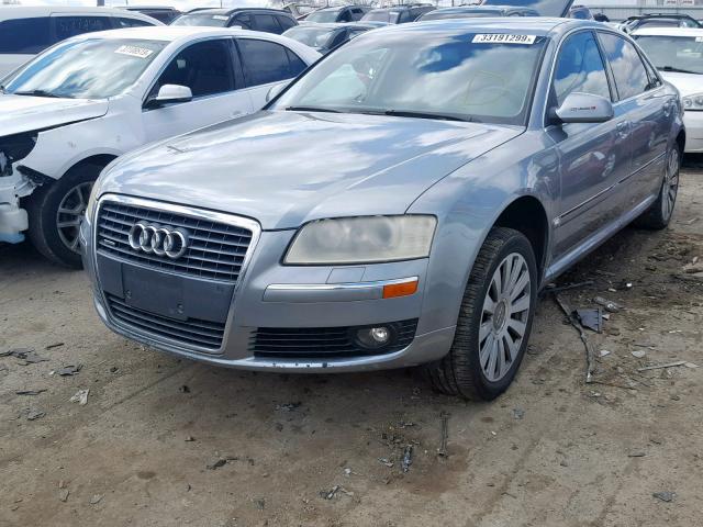 WAUML44E26N007644 - 2006 AUDI A8 L QUATT BLUE photo 2