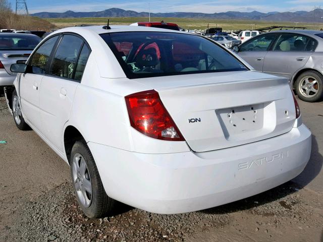 1G8AJ55F77Z209389 - 2007 SATURN ION LEVEL WHITE photo 3