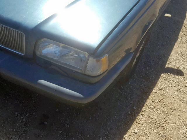 YV1LS5543T1284524 - 1996 VOLVO 850 BASE GREEN photo 9