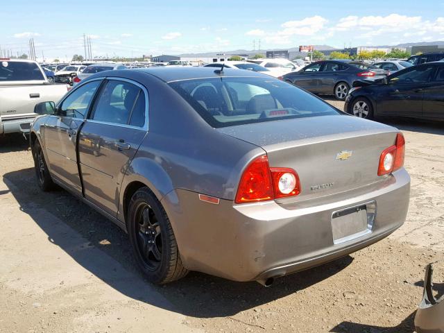 1G1ZC5EB0AF229131 - 2010 CHEVROLET MALIBU 1LT 棕色 照片 3