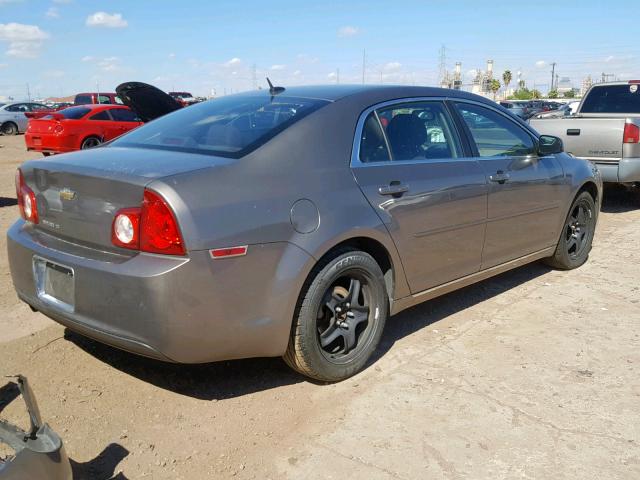 1G1ZC5EB0AF229131 - 2010 CHEVROLET MALIBU 1LT 棕色 照片 4