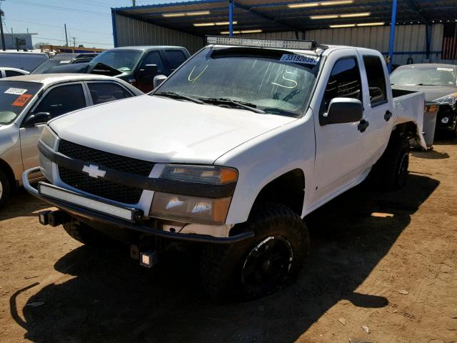 1GCDT13EX78219386 - 2007 CHEVROLET COLORADO WHITE photo 2