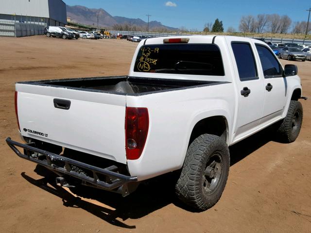 1GCDT13EX78219386 - 2007 CHEVROLET COLORADO WHITE photo 4