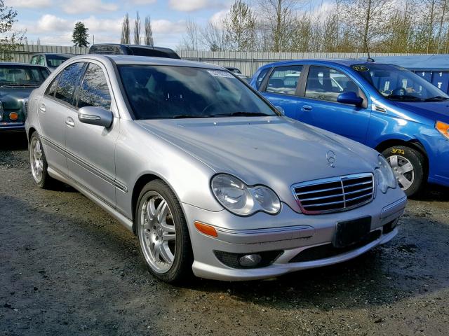 WDBRF40J75F705886 - 2005 MERCEDES-BENZ C 230K SPO SILVER photo 1