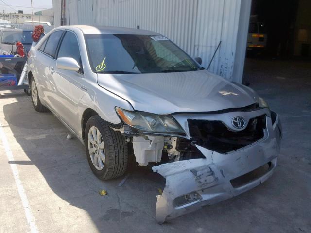 4T1BB46K88U045318 - 2008 TOYOTA CAMRY HYBR GRAY photo 1