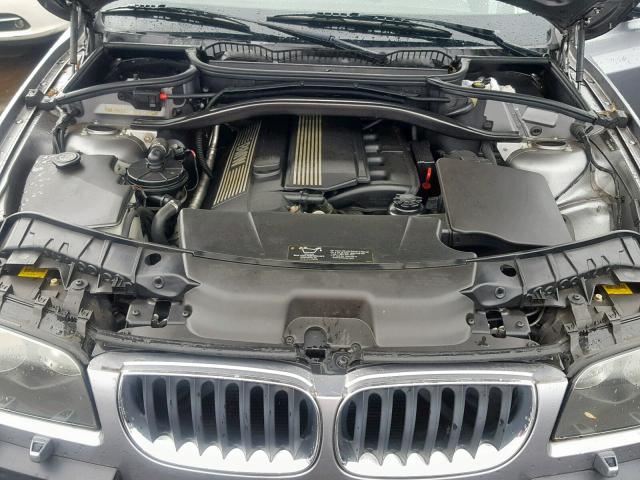 WBXPA93435WD23273 - 2005 BMW X3 3.0I GRAY photo 7