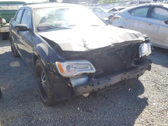 2C3CCAAG5CH277902 - 2012 CHRYSLER 300 BLACK photo 1