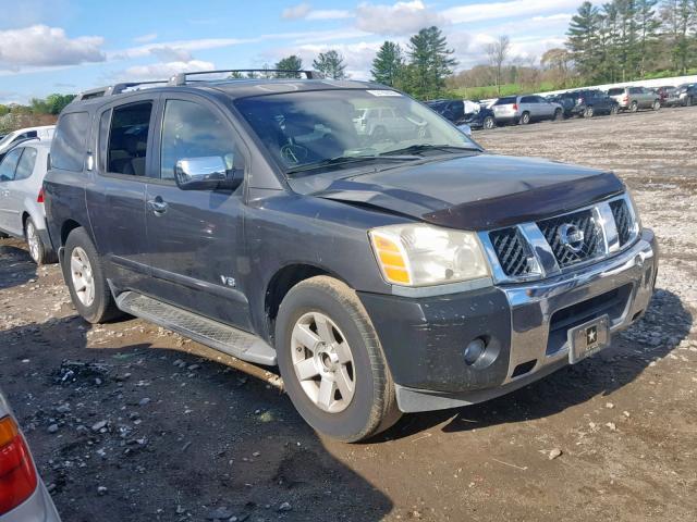 5N1AA08A45N723693 - 2005 NISSAN ARMADA SE GRAY photo 1