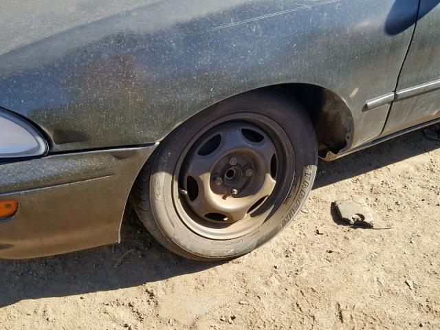 1Y1SK5268VZ446865 - 1997 GEO PRIZM BASE BLACK photo 9