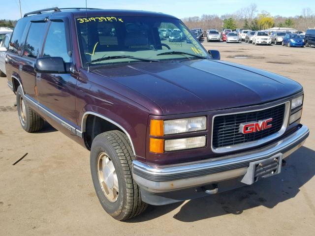 1GKEK13R9VJ713999 - 1997 GMC YUKON BURGUNDY photo 1