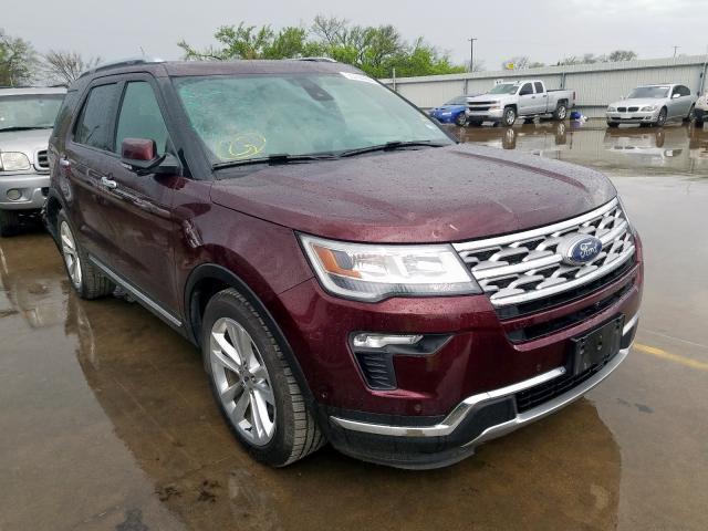 1FM5K7F86JGA13412 - 2018 FORD EXPLORER LIMITED  photo 1