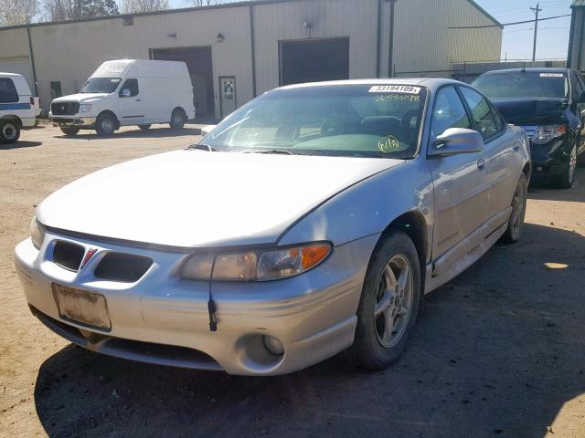 1G2WP52K51F253898 - 2001 PONTIAC GRAND PRIX SILVER photo 2