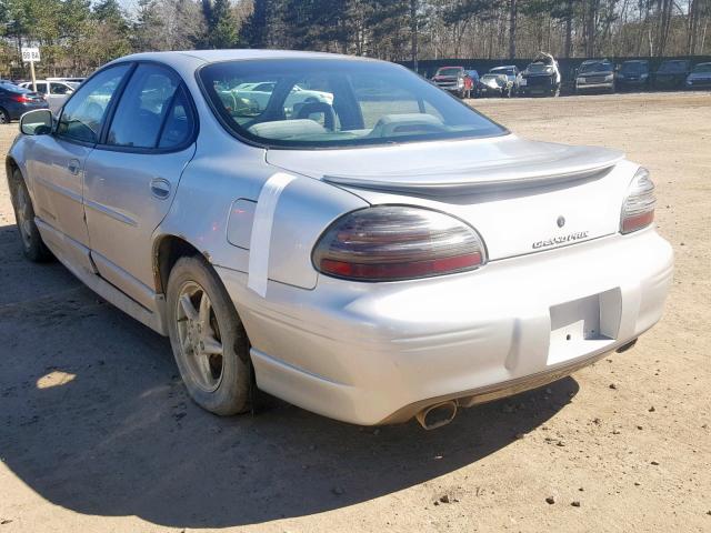1G2WP52K51F253898 - 2001 PONTIAC GRAND PRIX SILVER photo 3