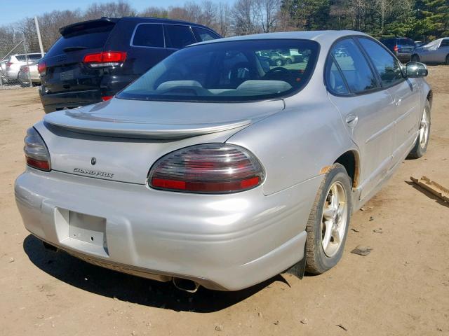 1G2WP52K51F253898 - 2001 PONTIAC GRAND PRIX SILVER photo 4