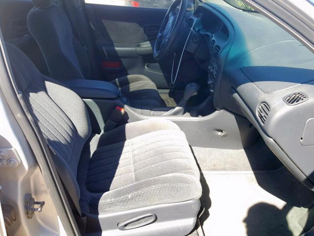 1G2WP52K51F253898 - 2001 PONTIAC GRAND PRIX SILVER photo 5