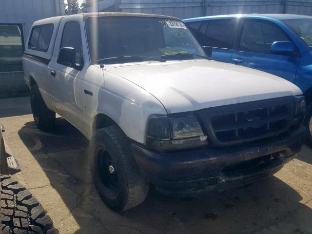 1FTYR10C4YPA24751 - 2000 FORD RANGER WHITE photo 1