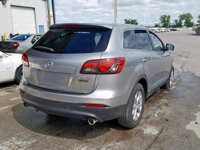 JM3TB2CA6E0432940 - 2014 MAZDA CX-9 TOURI GRAY photo 4