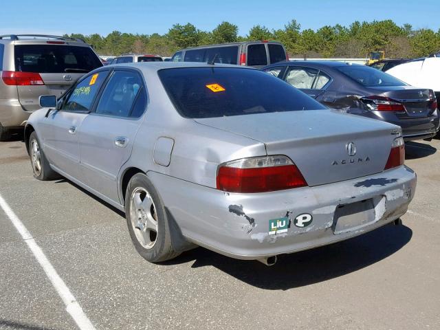 19UUA56703A026341 - 2003 ACURA 3.2TL SILVER photo 3