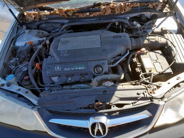 19UUA56703A026341 - 2003 ACURA 3.2TL SILVER photo 7