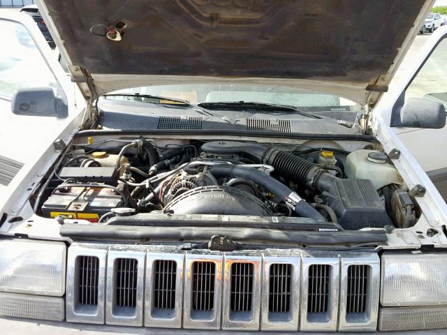 1J4GZ58Y5SC644648 - 1995 JEEP GRAND CHER WHITE photo 7