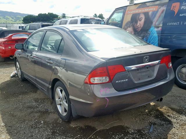 19XFA1F65AE055092 - 2010 HONDA CIVIC LX-S Grafit foto 3