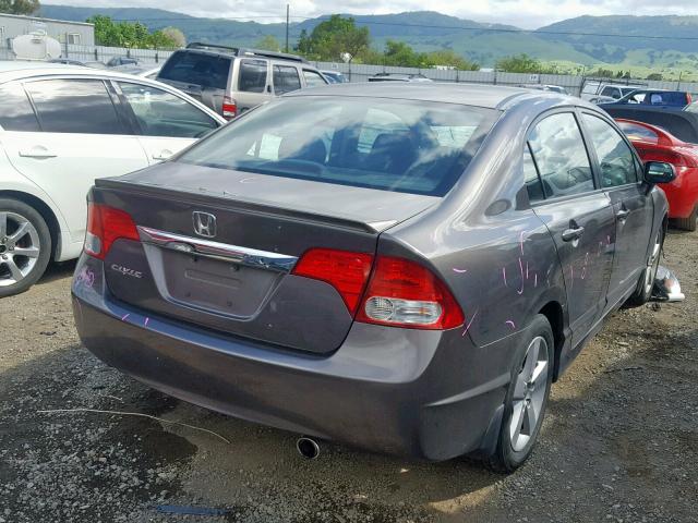 19XFA1F65AE055092 - 2010 HONDA CIVIC LX-S Grafit foto 4