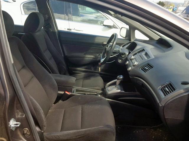 19XFA1F65AE055092 - 2010 HONDA CIVIC LX-S Grafit foto 5