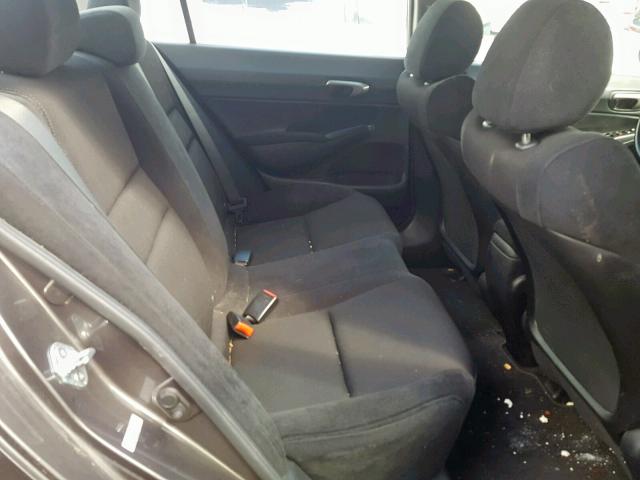 19XFA1F65AE055092 - 2010 HONDA CIVIC LX-S Grafit foto 6