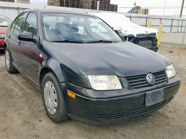 3VWRS29M91M033545 - 2001 VOLKSWAGEN JETTA GL BLACK photo 1