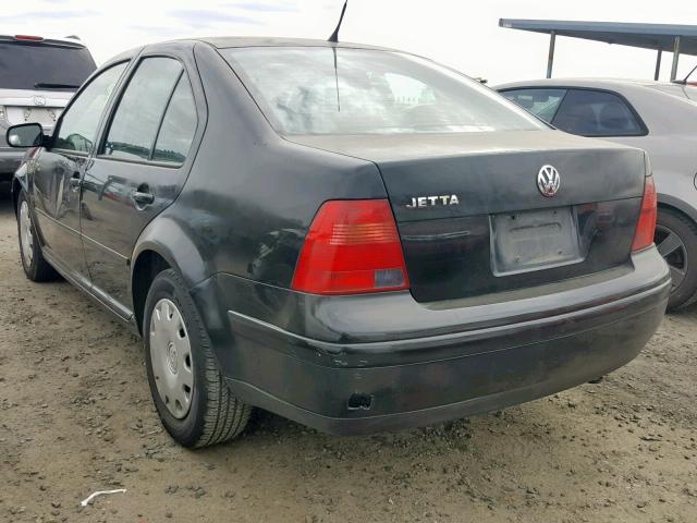 3VWRS29M91M033545 - 2001 VOLKSWAGEN JETTA GL BLACK photo 3