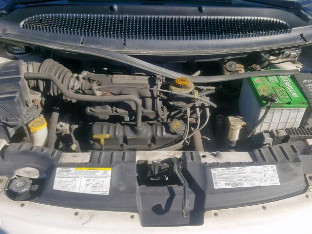 1C4GJ25362B687986 - 2002 CHRYSLER VOYAGER WHITE photo 7