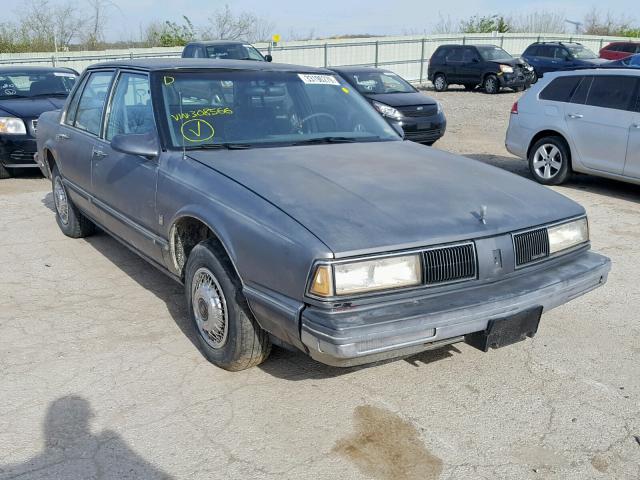 1G3HN5136HW308566 - 1987 OLDSMOBILE DELTA 88 R GRAY photo 1