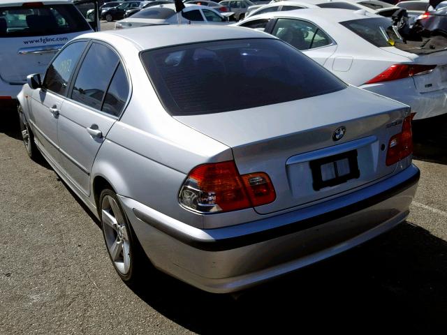 WBAEV53453KM25335 - 2003 BMW 330 I SILVER photo 3