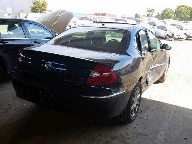 2G4WE567551257580 - 2005 BUICK LACROSSE C BLACK photo 4