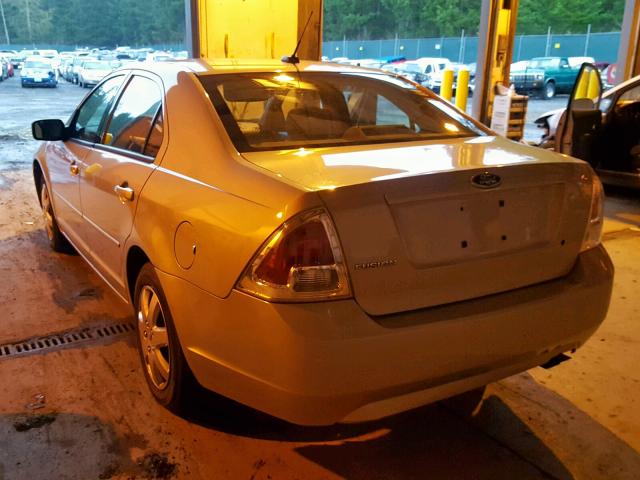 3FAHP06ZX8R216931 - 2008 FORD FUSION S TAN photo 3