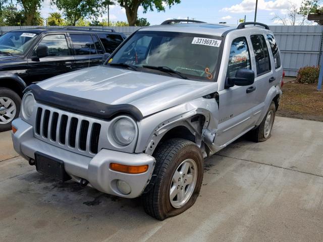 1J4GL58K63W650732 - 2003 JEEP LIBERTY LI SILVER photo 2