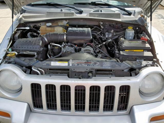 1J4GL58K63W650732 - 2003 JEEP LIBERTY LI SILVER photo 7