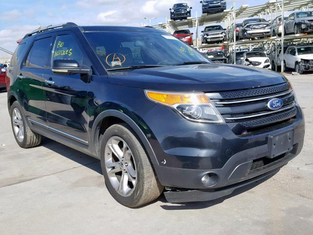 1FMHK8F86BGA02544 - 2011 FORD EXPLORER L BLACK photo 1