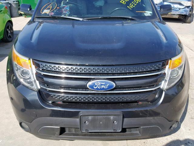 1FMHK8F86BGA02544 - 2011 FORD EXPLORER L BLACK photo 9