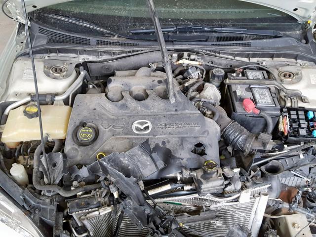 1YVFP80D345N64266 - 2004 MAZDA 6 S TAN photo 7