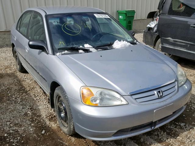 2HGES16463H905585 - 2003 HONDA CIVIC DX SILVER photo 1