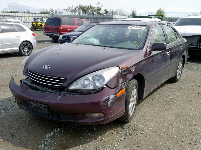 JTHBF30G930123479 - 2003 LEXUS ES 300 BROWN photo 2