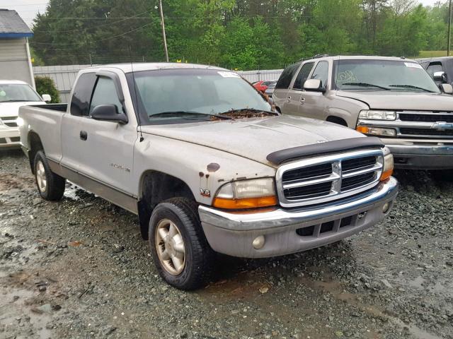 1B7GG23X9VS267549 - 1997 DODGE DAKOTA GRAY photo 1