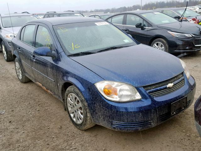 1G1AT58H097200375 - 2009 CHEVROLET COBALT LT BLUE photo 1