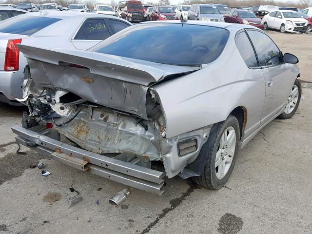2G1WK15KX79175563 - 2007 CHEVROLET MONTE CARL 银色 照片 4
