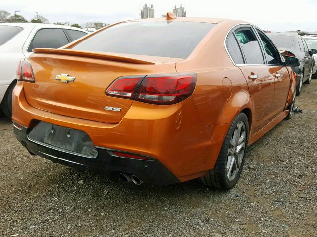 6G3F15RWXHL300413 - 2017 CHEVROLET SS ORANGE photo 4