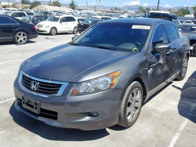 1HGCP3F86AA003005 - 2010 HONDA ACCORD EXL GRAY photo 2